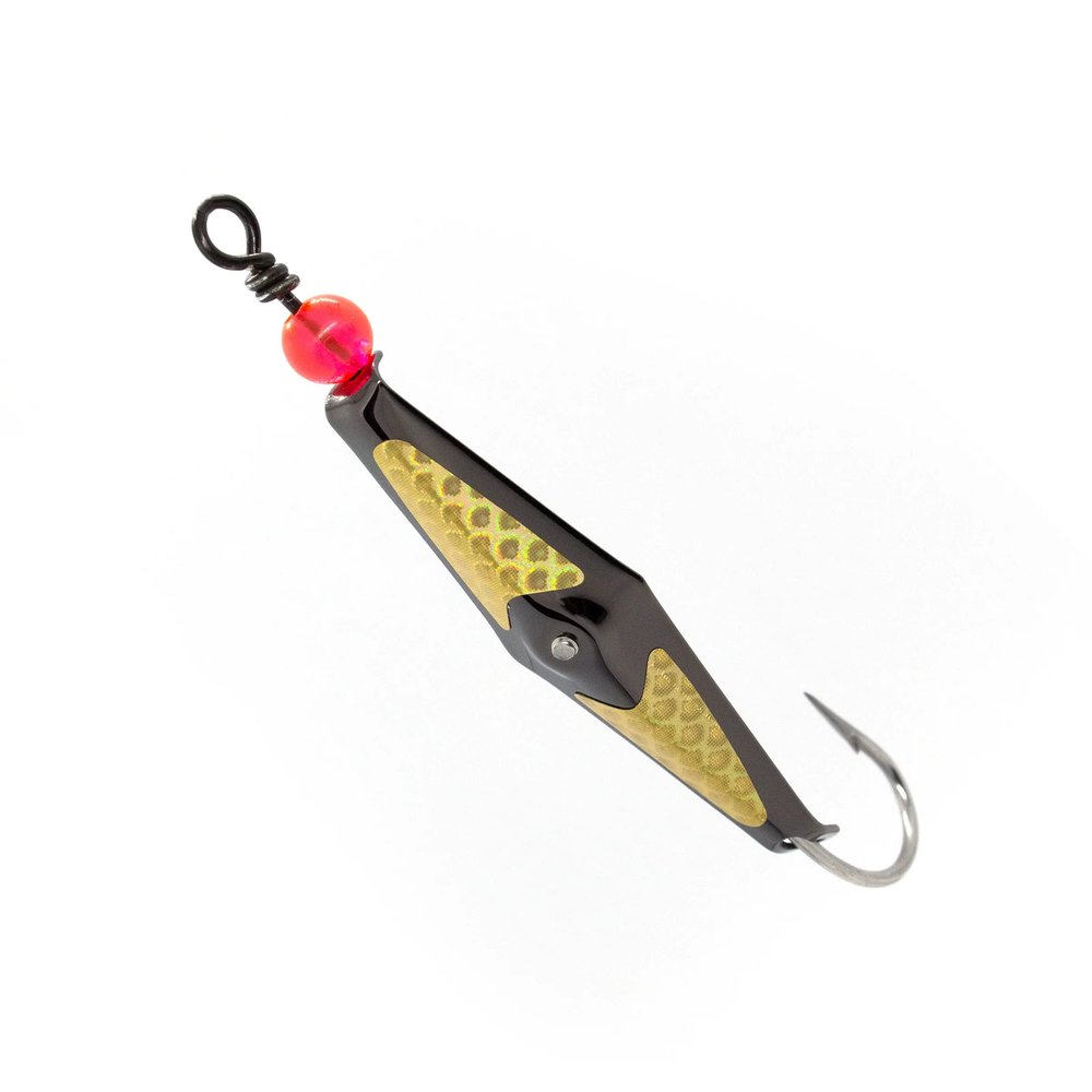 Black Chrome Clarkspoon with Gold Flash Tape - 3 Sizes 0