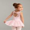 Capezio Children's Collection Back Keyhole Tutu Dress-Girls, Pink, Medium view 4
