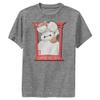 Disney Boy's Big Hero 6 Series Supportive Type Short Sleeve Tee Shirt, Charcoal Heather, X-Large view 1