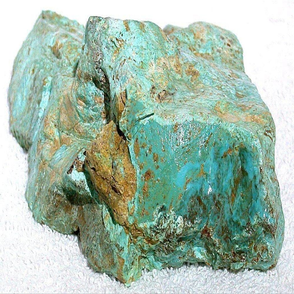 938 Gram 2 Pound 1 Ounce Stabilized Blue Turquoise Nugget Cabochon Rough US147