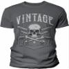 1976 Birthday Shirt for Men - Vintage 1976 Genuine Badass Built to Last - 50th Birthday Gift - F/Charcoal-002-4X view 1