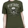 1976 Birthday Shirt for Men - Vintage 1976 Genuine Badass Built to Last - 50th Birthday Gift - F/Charcoal-002-4X view 3