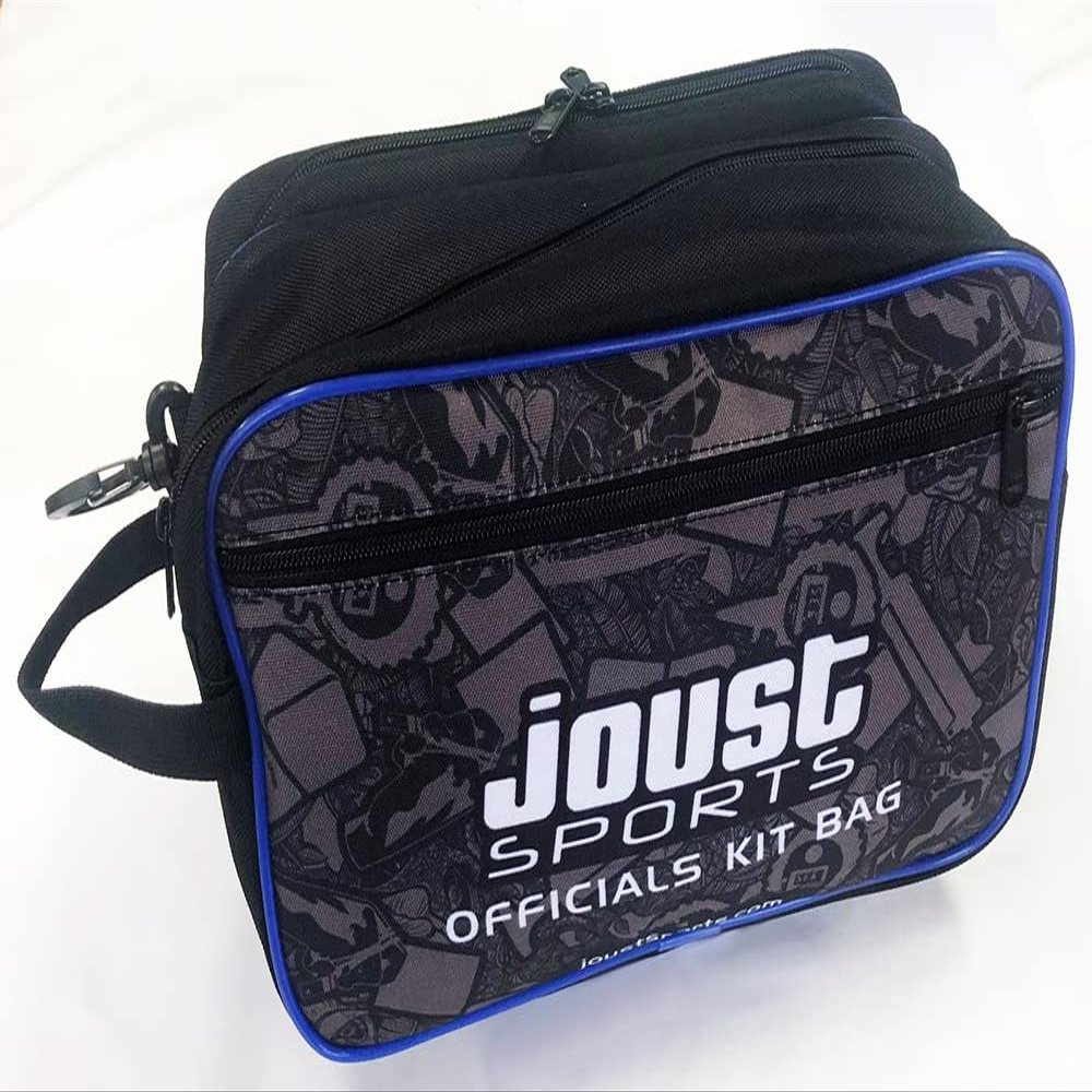 Tandem Sport Joust Officials Bag - Professional Volleyball Referee Bag - Ref Kit with Compartments for Whistle, Ball Pressure Gauge, Sanction Cards, Pens and Toss Coins