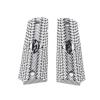 1911 Gov. Size Grips, G-10 White/Black, Fusion Logo (White Starburst) view 1