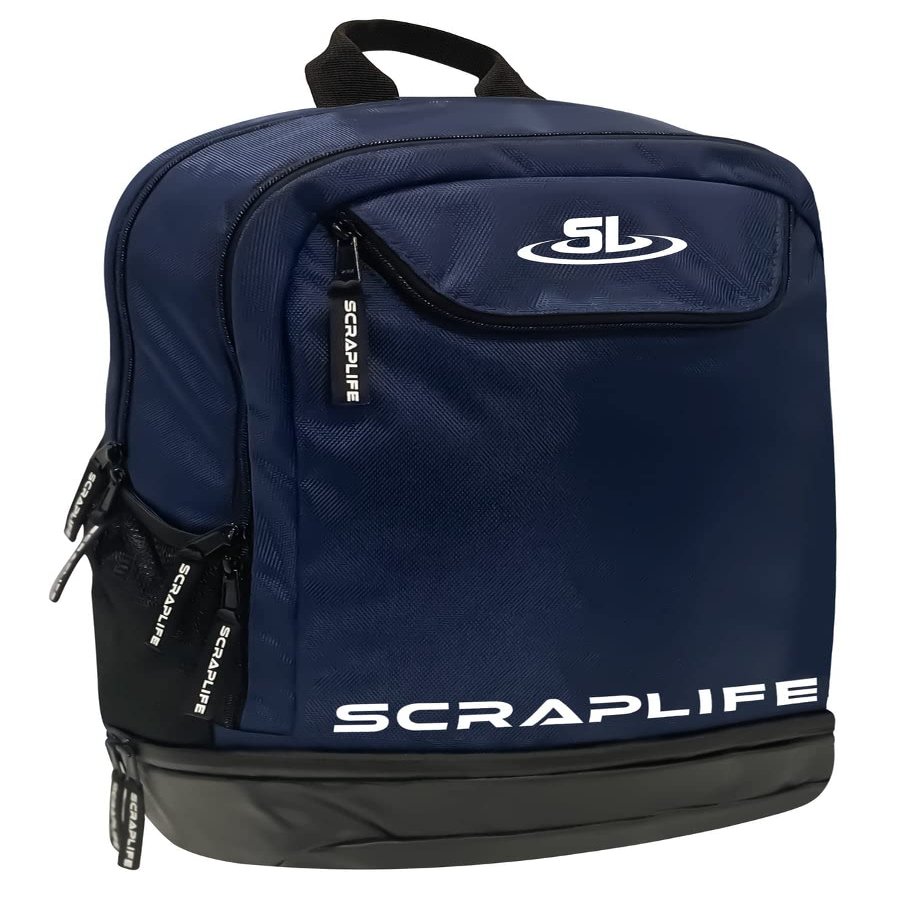 ScrapLife Wrestling | Brawlr 2.0 Backpack | Premium Quality | Wrestlers Choice! (Navy)