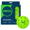 PCKL Optic Speed Pickleball Balls | Choose Indoor or Outdoor Pickleballs | USAPA Tournament Aproved | 4 Pack Crack-Resistant (Outdoor Neon Green) view 1