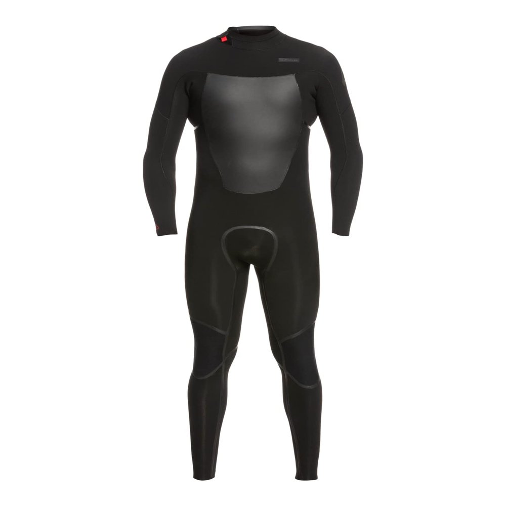Quiksilver Mens 3/2 M-Sessions Back Zip Wetsuit - Black | Medium Short