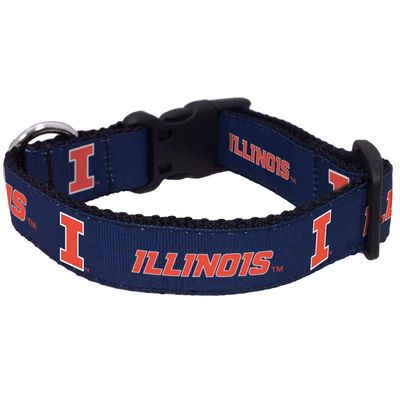 College Dog Collar (Medium, Illinois)