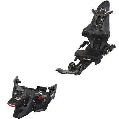 Marker Kingpin M-Werks 12 Ski Bindings 2023 - Black/Red 100-125mm