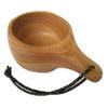 Coopers Bay "Kyrre Nordic Kuksa - Hand Carved Solid Wood Camp Mug - This Eco-Friendly Camping Bowl is a Great Addition to Your Family Camping Cooking Gear view 1
