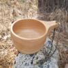 Coopers Bay "Kyrre Nordic Kuksa - Hand Carved Solid Wood Camp Mug - This Eco-Friendly Camping Bowl is a Great Addition to Your Family Camping Cooking Gear view 3