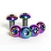 Trail One Components Titanium Rotor Bolts Upgrade Kit - Rainbow (12 Peice) view 1