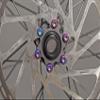 Trail One Components Titanium Rotor Bolts Upgrade Kit - Rainbow (12 Peice) view 2