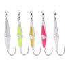 CLARKSPOON Spoon-Squid Precision Fishing Spoon for Spanish Mackerel, Bluefish, Tuna, Atlantic Bonito, & More! - Size 0 Spoon-Squid w/Ball Bearing Swivel - 5 Pack Assortment view 1