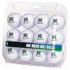 LinksWalker Hawaii Warriors Golf Balls Gift Pack 12 2-Piece Regulation Size Balls view 1