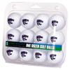 LinksWalker Kansas State Wildcats Golf Balls Gift Pack 12 2-Piece Regulation Size Balls view 1
