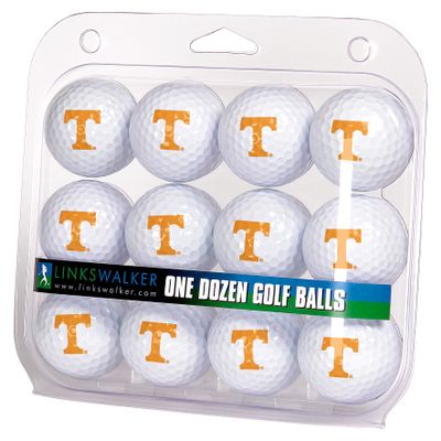 LinksWalker Tennessee Volunteers Golf Balls Gift Pack 12 2-Piece Regulation Size Balls