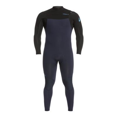 Quiksilver Everyday Sessions 3/2 Chest Zip Wetsuit - Dark Navy/Black | X-Large