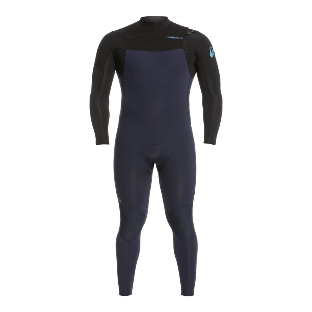Quiksilver Everyday Sessions 3/2 Chest Zip Wetsuit - Dark Navy/Black | X-Large