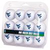 LinksWalker West Virginia Mountaineers Golf Balls Gift Pack 12 2-Piece Regulation Size Balls view 1