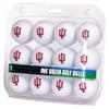 LinksWalker Indiana Hoosiers Golf Balls Gift Pack 12 2-Piece Regulation Size Balls view 1