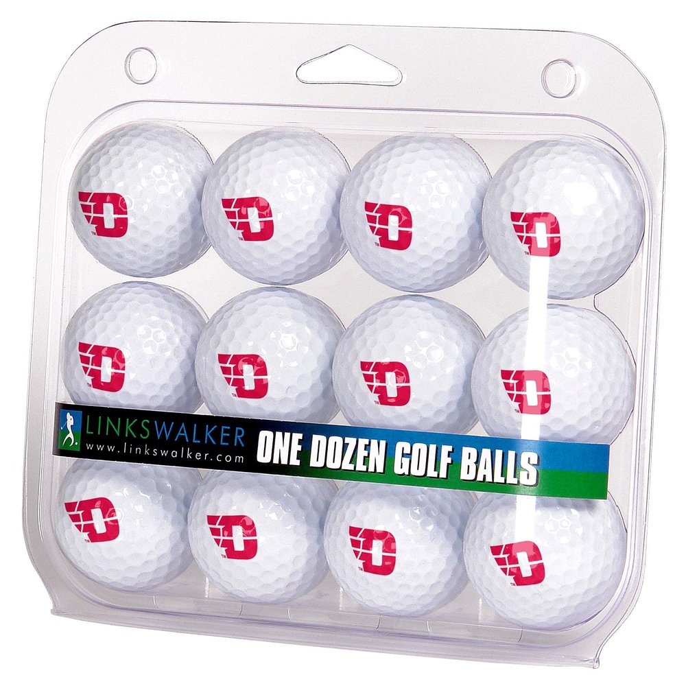 LinksWalker Dayton Flyers Golf Balls Gift Pack 12 2-Piece Regulation Size Balls