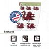 Desert Cactus University of South Carolina Sticker Gamecocks USC Cocky Vinyl Decals Laptop Water Bottle Car Scrapbook Sheet T3 (Type 3-2) view 3