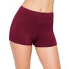 ALWAYS Women Boyshort Underwear Panties - Soft Stretch Boxer Brief Yoga Shorts 3 Pack Black Burgundy Navy 2X Large view 3