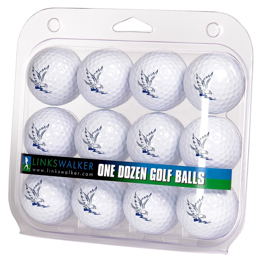 LinksWalker Air Force Falcons Golf Balls Gift Pack 12 2-Piece Regulation Size Balls