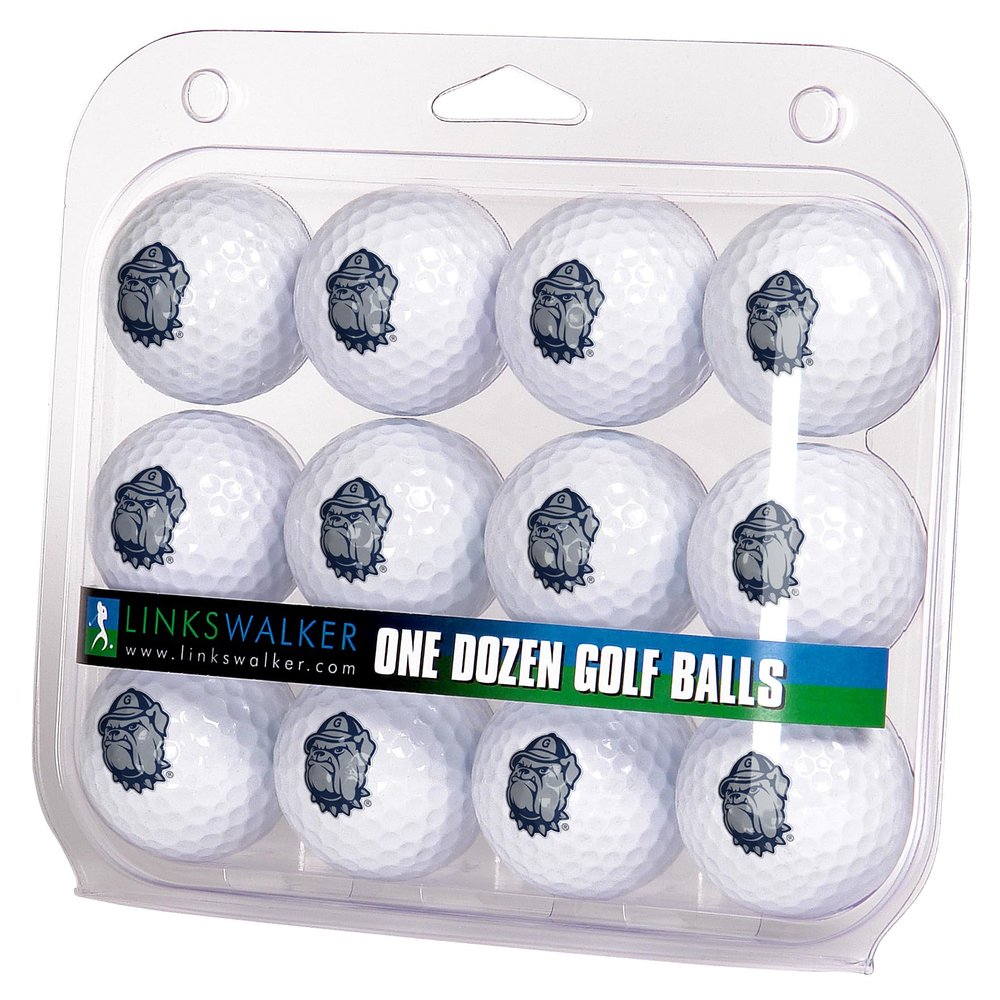 LinksWalker Georgetown Hoyas Golf Balls Gift Pack 12 2-Piece Regulation Size Balls