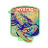 Die Cut Sticker Mystic, Connecticut, Lobster, Vivid Series, Vinyl Sticker, (Waterproof Decal for Cars, Water Bottles, Laptops, Coolers), Large view 1
