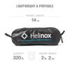 Helinox Chair One + Ground Sheet view 3