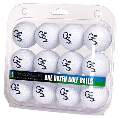LinksWalker Georgia Southern Eagles Golf Balls Gift Pack 12 2-Piece Regulation Size Balls