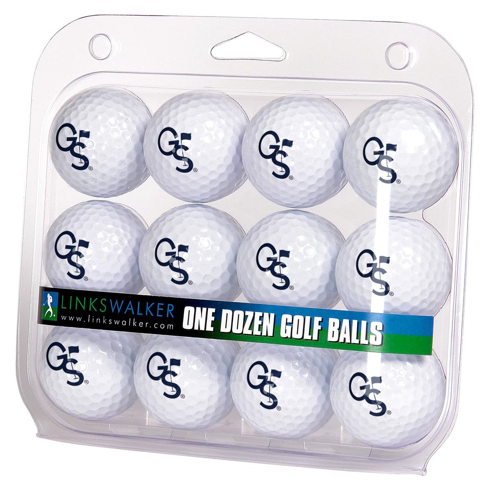 LinksWalker Georgia Southern Eagles Golf Balls Gift Pack 12 2-Piece Regulation Size Balls