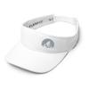 RIVEMUG Bigfoot Sasquatch Gift Hat Sun Visor Hat for Men and Women White view 1