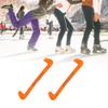 BORDSTRACT Ice Skate Blade Guards, 1 Pair Plastic Adjustable Ice Hockey Skate Blade Cover, Skate Protector for Figure Skating, Ice Hockey, Adults, Kids, 7 Colors(Yellow) view 1