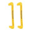 BORDSTRACT Ice Skate Blade Guards, 1 Pair Plastic Adjustable Ice Hockey Skate Blade Cover, Skate Protector for Figure Skating, Ice Hockey, Adults, Kids, 7 Colors(Yellow) view 3