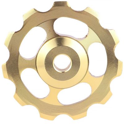 11T Aluminum Sealed Bearing Rear Derailleur Pulley 1.65x1.65x0.2 Inch Bike Guide Roller Pulley Ceramic Bearings Bicycle Derailleur Accessories for Most of Rear Derailleur on The Market