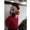 Shop Love Realistic Chicken Mask with Blink Light Effect, Novelty Furry Rooster Mask,Animal Mask for Halloween Christmas Costume Party Props view 4
