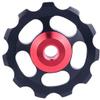 11T Aluminum Sealed Bearing Rear Derailleur Pulley 1.65x1.65x0.2 Inch Bike Guide Roller Pulley Ceramic Bearings Bicycle Derailleur Accessories for Most of Rear Derailleur on The Market view 1