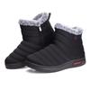 TEMOFON Womens Snow Boots Winter: Black Warm Fur Lined Ankle Booties Outdoor Anti-Slip Waterproof Comfortable Snow Boots for Women Size 8.5 view 1