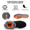 TEMOFON Womens Snow Boots Winter: Black Warm Fur Lined Ankle Booties Outdoor Anti-Slip Waterproof Comfortable Snow Boots for Women Size 8.5 view 4