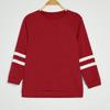 Apbondy Girls Merry Christmas Reindeer Shirts Xmas Ugly Sweatshirts Funny Pullover Tops Red view 3