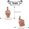 Middle Finger Mask Halloween Creepy Fingers Mask Novelty Middle Finger Head Cover Halloween Costume Latex Mask Full Headcover for Halloween Cosplay view 2
