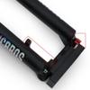 HSQMA 26/27.5/29 Inch Mountain Bike Suspension Forks Travel 80mm Air Fork Rebound Adjust Thru Axle Bike Front Fork 1-1/8'' Straight/Tapered Romete Lockout view 4