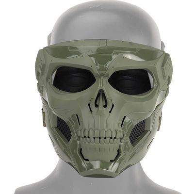 Tactical Skull Mask Fast Helmet Mount Outdoor Paintball Airsoft Shooting Sports Gear