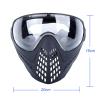 Tactical Fast Helmet Mount PC Mask with Goggles Outdoor Airsoft Paintball Shooting Sports Gear view 2