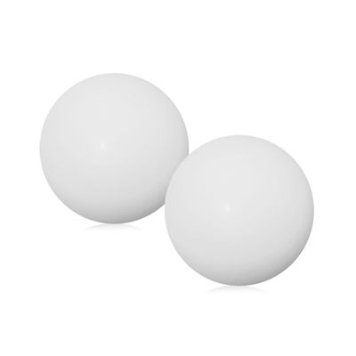 OUTOSS Pallino for Bocce, Boule, Petanque - Size 40mm (1.57In.), White - 2 Packs