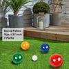 OUTOSS Pallino for Bocce, Boule, Petanque - Size 40mm (1.57In.), White - 2 Packs view 2