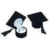 Simple Refined Mini Ring Box Bachelor Cap Shape Ring Box Earrings Jewelry Storage Simple Ring Box Gift Boxes view 3